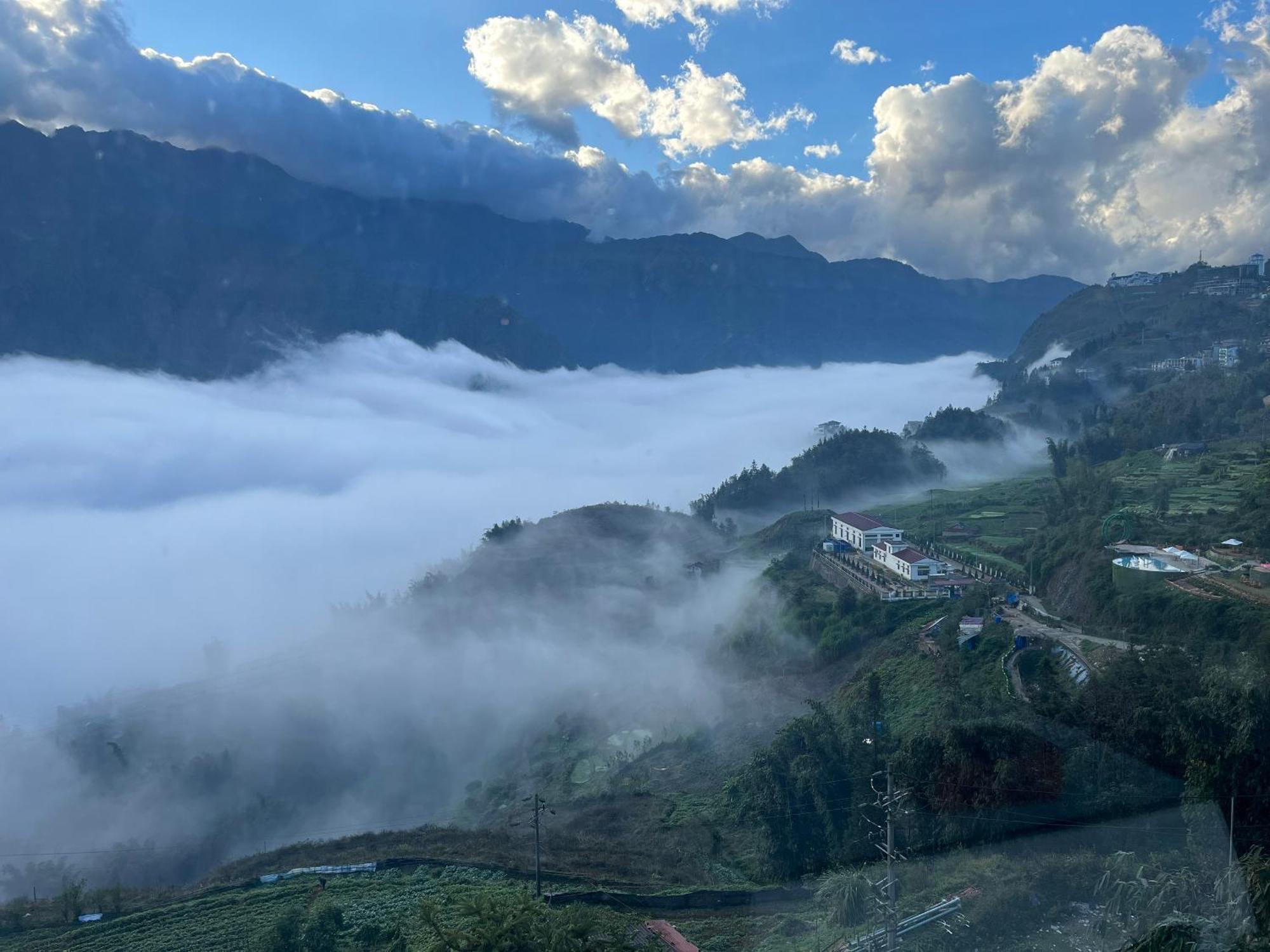 Sapa Valley view hotel Exterior foto