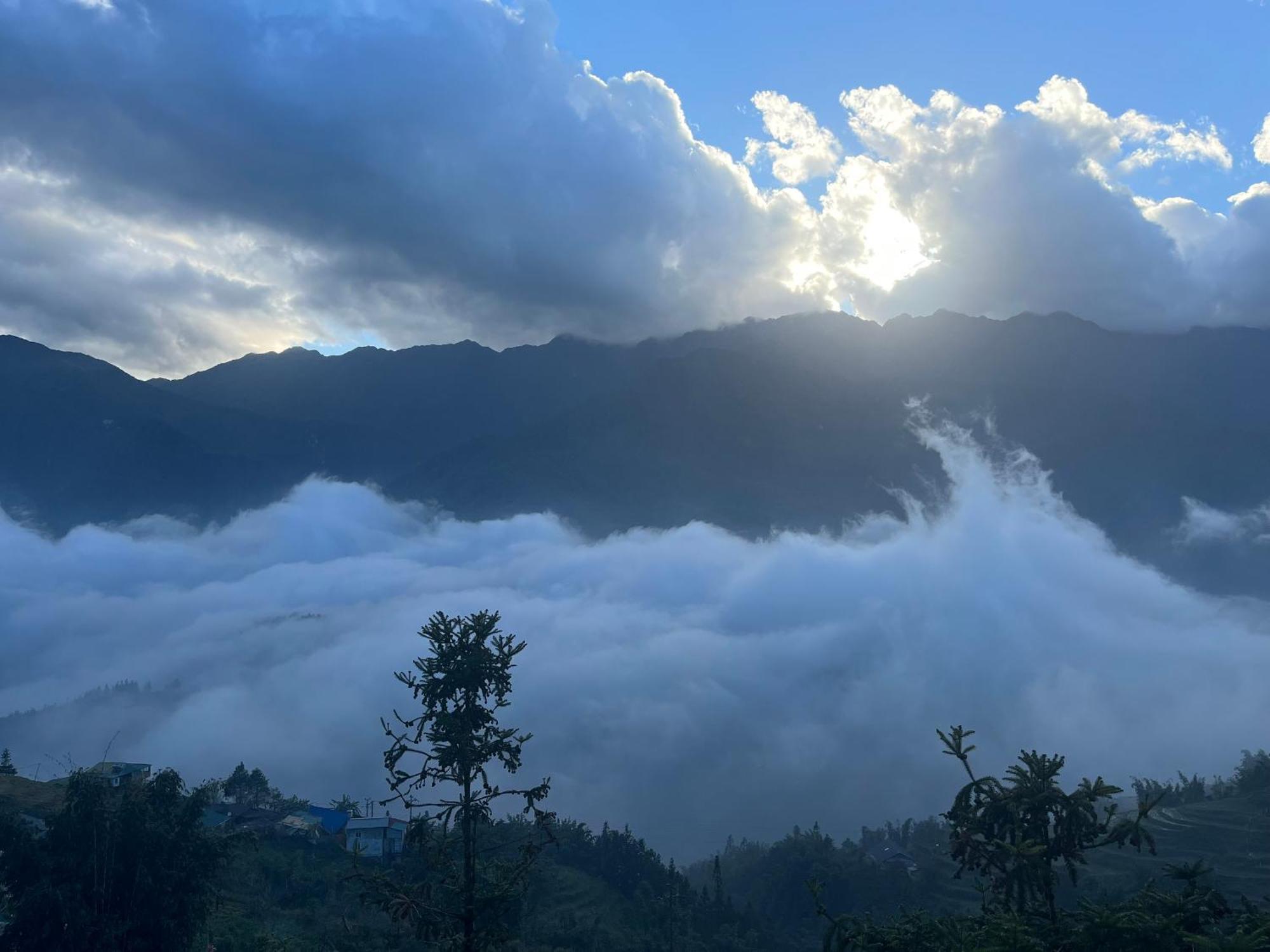 Sapa Valley view hotel Exterior foto