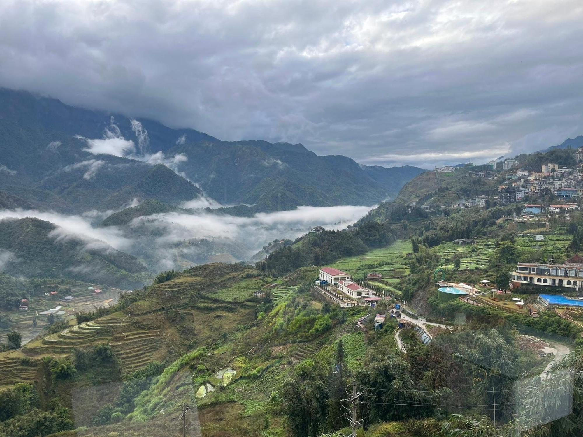 Sapa Valley view hotel Exterior foto